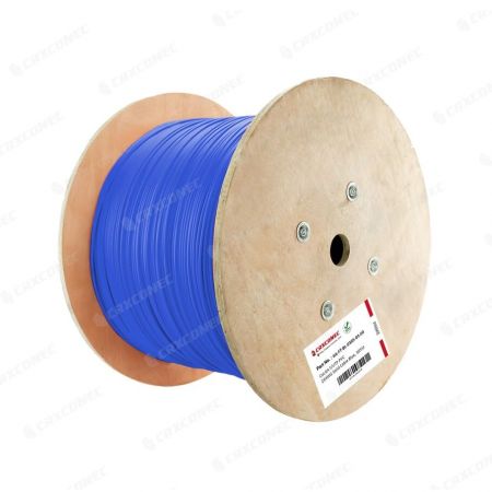 Cable FTP Cat 6A con rueda de madera PRIME
